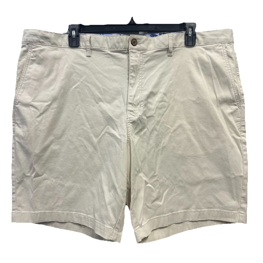 Tommy Bahama Mens Big & Tall 44LG Bleached Sand Stretch 11” Boracay Chino Shorts